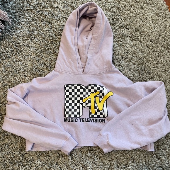 Forever 21 Tops - MTV Cropped Hoodie